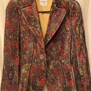 Vintage Armani Floral Jacket